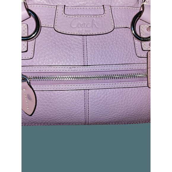 Coach Penelope Shopper Soft Pebble Leather Femininity Coquette  Shoulder Purse - Picture 11 of 16